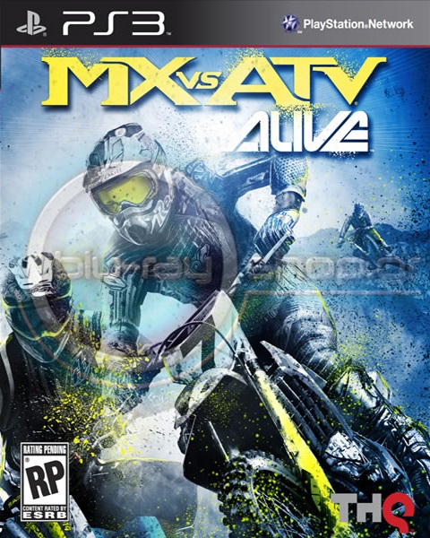 MX VS ATV ALIVE PS3 USED - Authentic Motocross Racing Simulation