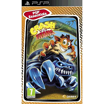 CRASH OF THE TITANS PSP USED CRASH OF THE TITANS PSP USED