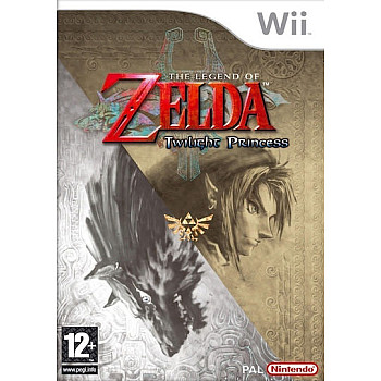 Legend of Zelda Twilight Princess WII GAME USED Legend of Zelda Twilight Princess WII GAME USED