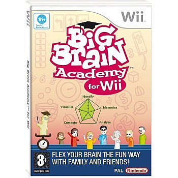 Big Brain Academy WII GAME USED Big Brain Academy WII GAME USED