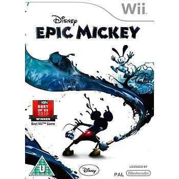 Disney Epic Mickey WII GAME USED Disney Epic Mickey WII GAME USED