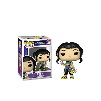 Funko Pop! Animation: K-pop Demon Hunters - Zoey #2256 Vinyl Figure Funko Pop! Animation: K-pop Demon Hunters - Zoey #2256 Vinyl Figure