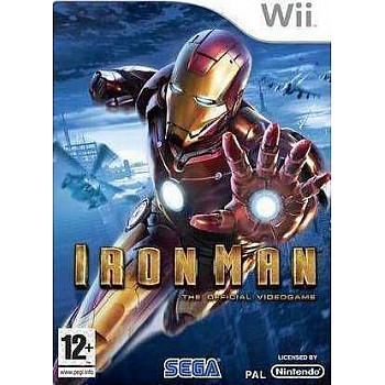 IRON MAN WII GAME USED IRON MAN WII GAME USED
