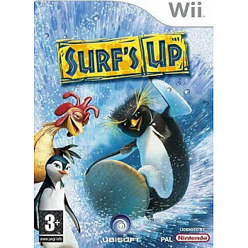 SURFS UP WII GAME USED SURFS UP WII GAME USED