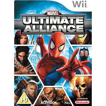 Marvel Ultimate Alliance WII GAME USED Marvel Ultimate Alliance WII GAME USED