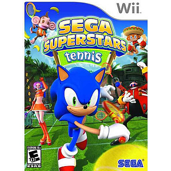 SEGA Superstars Tennis WII GAME USED SEGA Superstars Tennis WII GAME USED