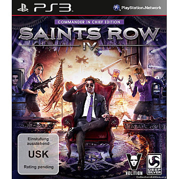 Saints Row IV: Commander In Chief Edition PS3 GAME USED Saints Row IV: Commander In Chief Edition PS3 GAME USED