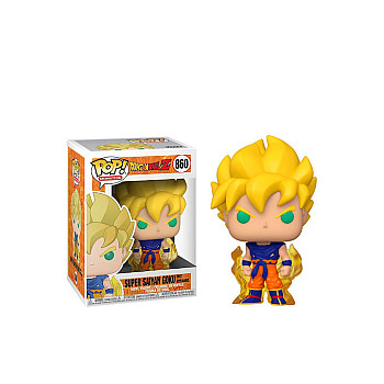 Funko Pop! Animation: Dragon Ball Z S8 - Super Saiyan Goku First Appearance #860 Vinyl Figure