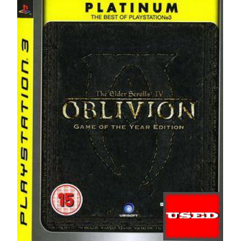 The Elder Scrolls IV: Oblivion - GOTY PLATINUM EDITION PS3 USED The Elder Scrolls IV: Oblivion - GOTY PLATINUM EDITION PS3 USED