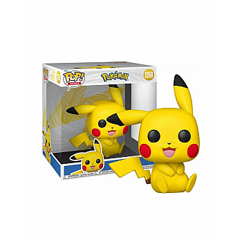 Funko Pop! Jumbo: Pokemon - Pikachu (Sitting) #1268 Vinyl Figure (25cm)