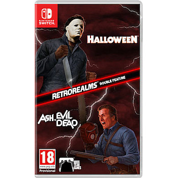 Halloween and Ash vs Evil Dead Retro Realms Double Feature Nintendo Switch New Halloween and Ash vs Evil Dead Retro Realms Double Feature Nintendo Switch New