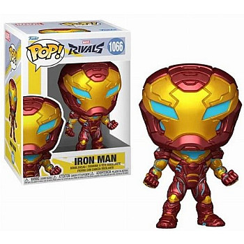 Funko Pop! Marvel: Rivals - Iron Man #1066 Bobble-Head Vinyl Figure Funko Pop! Marvel: Rivals - Iron Man #1066 Bobble-Head Vinyl Figure
