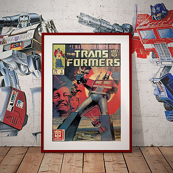 Transformers Art Print 40th Anniversary Limited Edition 42 x 30 cm Transformers Art Print 40th Anniversary Limited Edition 42 x 30 cm