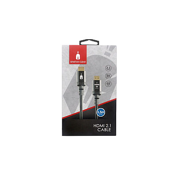 Spartan Gear - HDMI 2.1 Cable (length: 1,5m - Aluminum with gold plated plugs) Spartan Gear - HDMI 2.1 Cable (length: 1,5m - Aluminum with gold plated plugs)