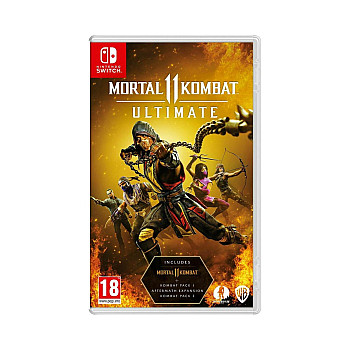 NSW Mortal Kombat 11 - Ultimate Edition (Includes Kombat Pack 1 & 2 + Aftermath Expansion) (Code in a Box) NSW Mortal Kombat 11 - Ultimate Edition (Includes Kombat Pack 1 & 2 + Aftermath Expansion) (Code in a Box)