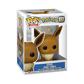 Funko Pop! Games: Pokemon - Eevee Evoli Evoli #577 Vinyl Figure