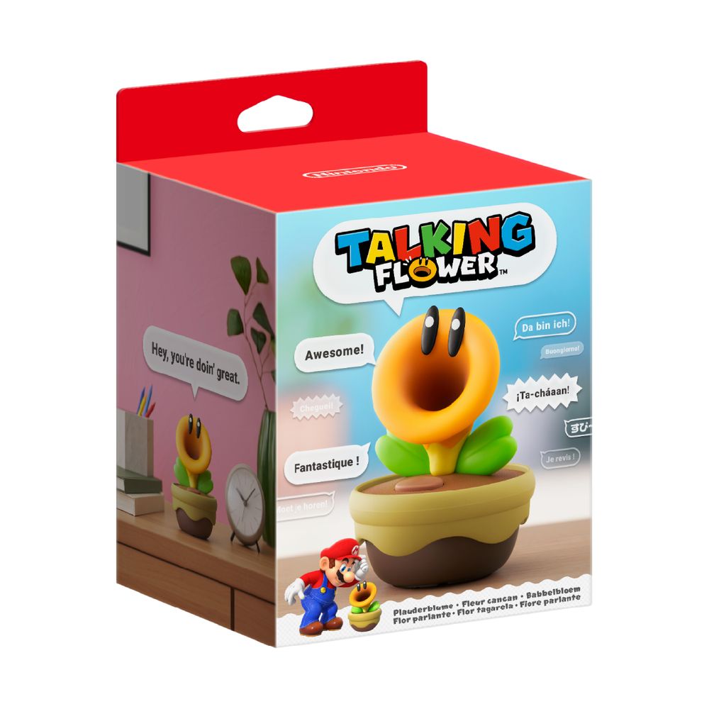 Nintendo Talking Flower - Super Mario Bros. Wonder Φιγούρα Nintendo Talking Flower - Super Mario Bros. Wonder Φιγούρα