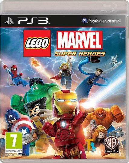 LEGO Marvel Super Heroes PS3 GAME USED - Η Απόλυτη Περιπέτεια Marvel