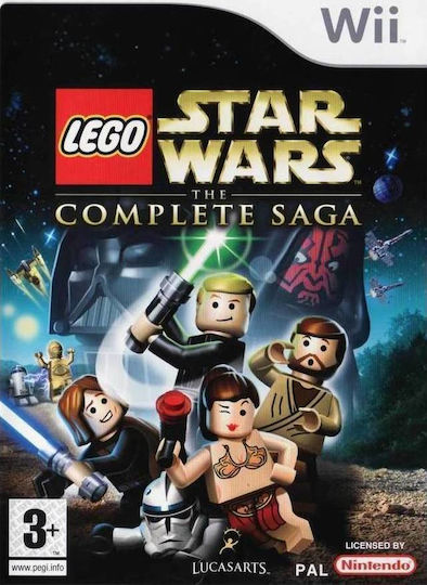 Lego Star Wars The Complete Saga WII GAME USED Lego Star Wars The Complete Saga WII GAME USED