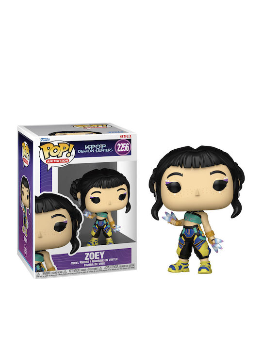 Funko Pop! Animation: K-pop Demon Hunters - Zoey #2256 Vinyl Figure Funko Pop! Animation: K-pop Demon Hunters - Zoey #2256 Vinyl Figure