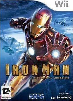 IRON MAN WII GAME USED IRON MAN WII GAME USED