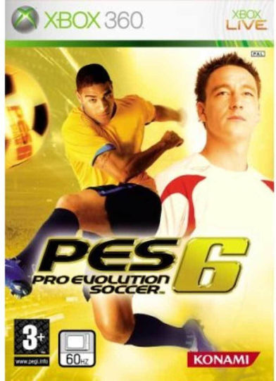 Pro Evolution Soccer 6 Xbox 360 - PES 6 Μεταχειρισμένο Pro Evolution Soccer 6 Xbox 360 - PES 6 Μεταχειρισμένο