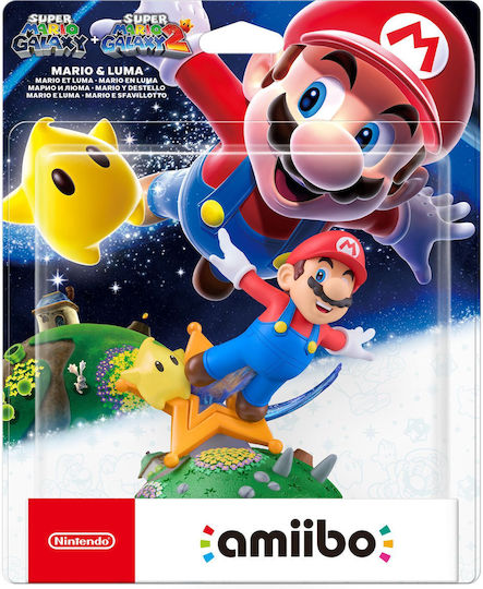 Nintendo Amiibo Mario & Luma Figure - Αναβαθμίστε το Παιχνίδι σας Nintendo Amiibo Mario & Luma Figure - Αναβαθμίστε το Παιχνίδι σας