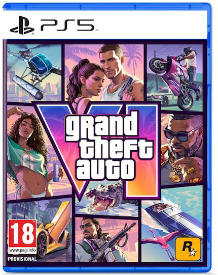 Grand Theft Auto VI PS5 Game - Code in a Box | GTA 6 Leonida & Vice City Grand Theft Auto VI PS5 Game - Code in a Box | GTA 6 Leonida & Vice City