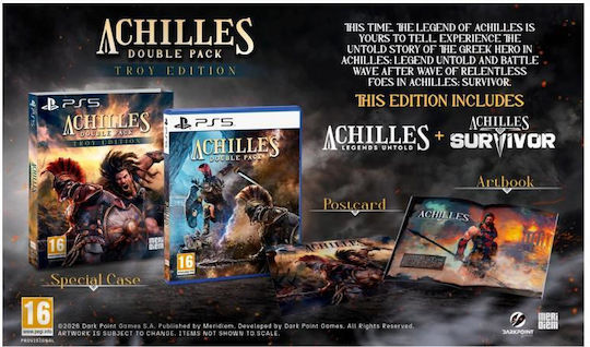 Achilles Double Pack: Troy Edition για PS5 – Ζήσε τον Θρύλο της Αρχαίας Ελλάδας Achilles Double Pack: Troy Edition για PS5 – Ζήσε τον Θρύλο της Αρχαίας Ελλάδας