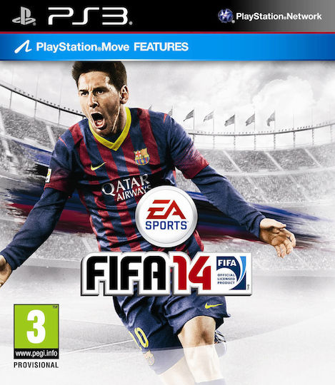 FIFA 14 (PS3) - Μεταχειρισμένο Παιχνίδι Ποδοσφαίρου FIFA 14 (PS3) - Μεταχειρισμένο Παιχνίδι Ποδοσφαίρου