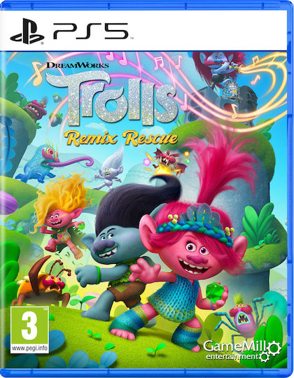 Dreamworks Trolls: Remix Rescue PS5 NEW Dreamworks Trolls: Remix Rescue PS5 NEW