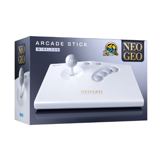 NEOGEO AES+ Arcade Stick (White) - Wireless SNK Controller 1:1 Replica NEOGEO AES+ Arcade Stick (White) - Wireless SNK Controller 1:1 Replica