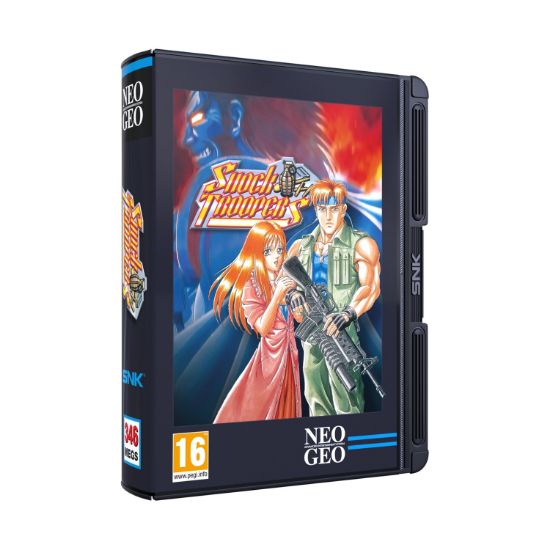 Shock Troopers NEOGEO AES+ Game Cartridge - Top-Down Run-and-Gun Action Shock Troopers NEOGEO AES+ Game Cartridge - Top-Down Run-and-Gun Action