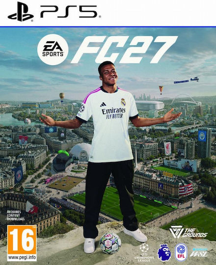 EA Sports FC 27 PS5 - To Απόλυτο Simulation Ποδοσφαίρου για το PlayStation 5 EA Sports FC 27 PS5 - To Απόλυτο Simulation Ποδοσφαίρου για το PlayStation 5