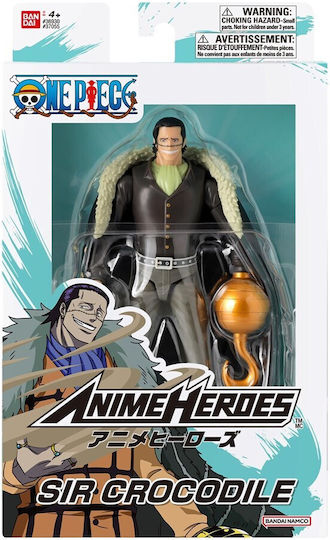 Bandai Anime Heroes: One Piece - Sir Crocodile Figure (17cm) (37055)