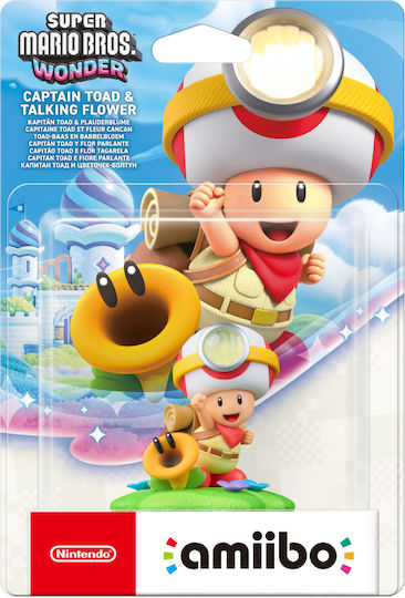 Nintendo Amiibo: Captain Toad & Talking Flower - Super Mario Bros. Nintendo Amiibo: Captain Toad & Talking Flower - Super Mario Bros.