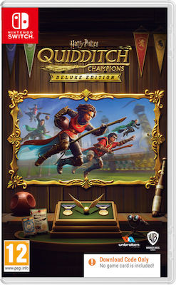 HARRY POTTER QUIDDITCH CHAMPIONS DELUXE EDITION (CODE IN A BOX) Nintendo Switch New HARRY POTTER QUIDDITCH CHAMPIONS DELUXE EDITION (CODE IN A BOX) Nintendo Switch New