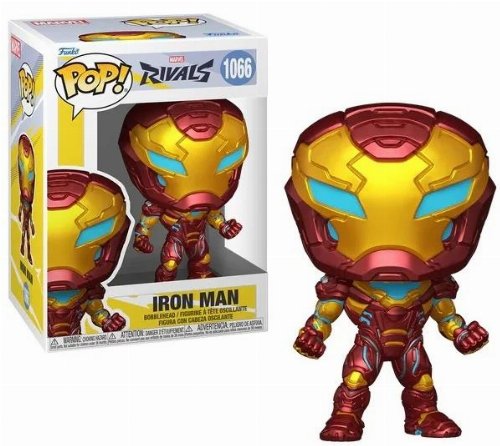 Funko Pop! Marvel: Rivals - Iron Man #1066 Bobble-Head Vinyl Figure Funko Pop! Marvel: Rivals - Iron Man #1066 Bobble-Head Vinyl Figure