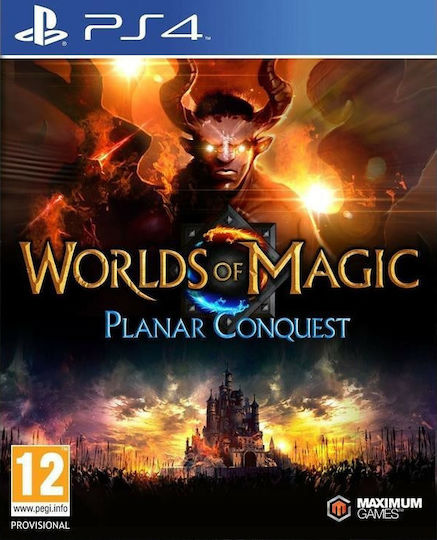 Worlds of Magic Planar Conquest PS4 USED Worlds of Magic Planar Conquest PS4 USED