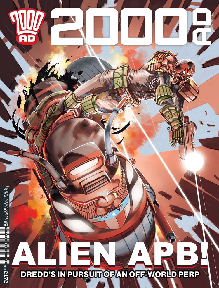 2000 AD Prog 2172 Used Comic