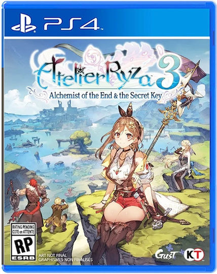 Atelier Ryza 3: Alchemist Of The End & The Secret Key PS4 USED Atelier Ryza 3: Alchemist Of The End & The Secret Key PS4 USED