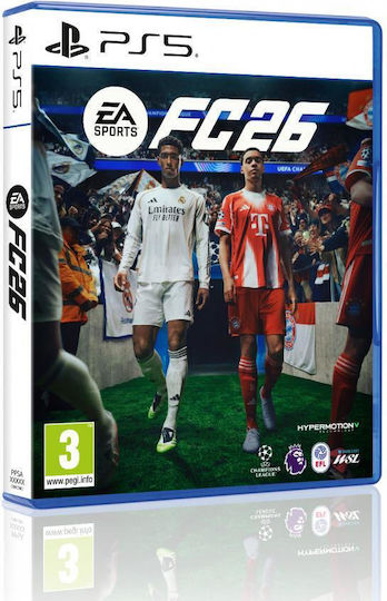 EA Sports FC 26 PS5 Μεταχειρισμένο - Η Απόλυτη Ποδοσφαιρική Εμπειρία Next-Gen EA Sports FC 26 PS5 Μεταχειρισμένο - Η Απόλυτη Ποδοσφαιρική Εμπειρία Next-Gen