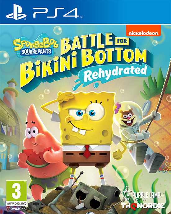 SpongeBob SquarePants: Battle for Bikini Bottom - Rehydrated PS4 NEW