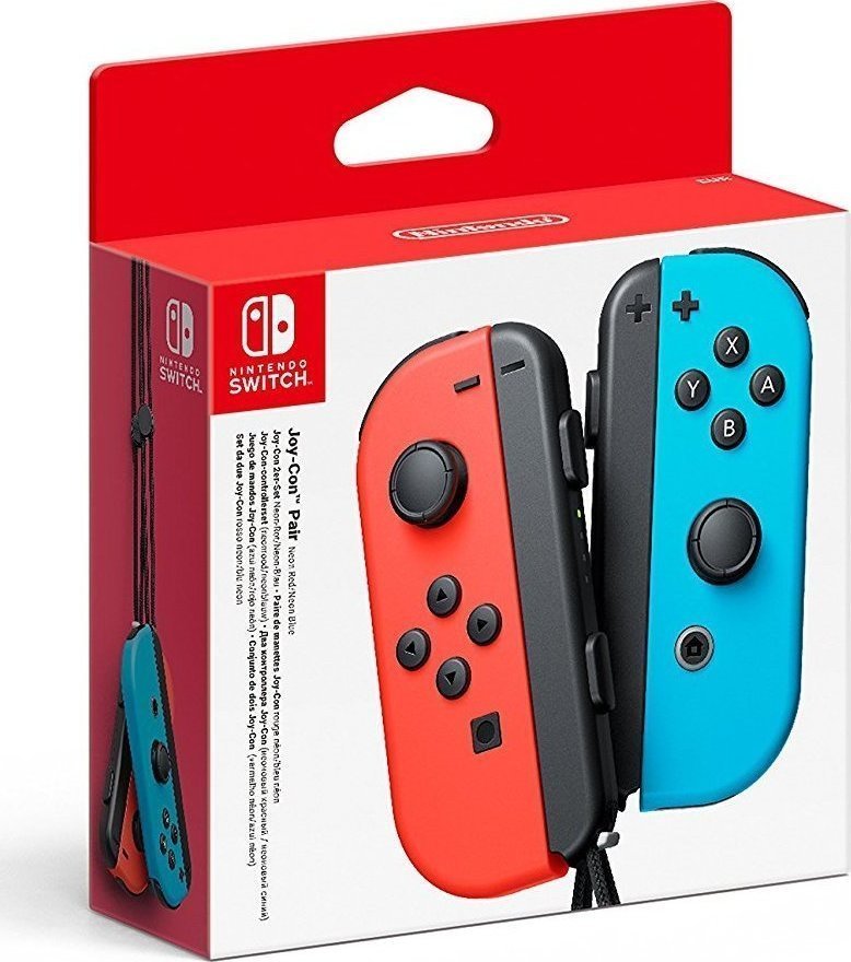 Nintendo Switch Joy-Con Pair Neon Red/Neon Blue - Αυθεντικά Χειριστήρια Nintendo Nintendo Switch Joy-Con Pair Neon Red/Neon Blue - Αυθεντικά Χειριστήρια Nintendo