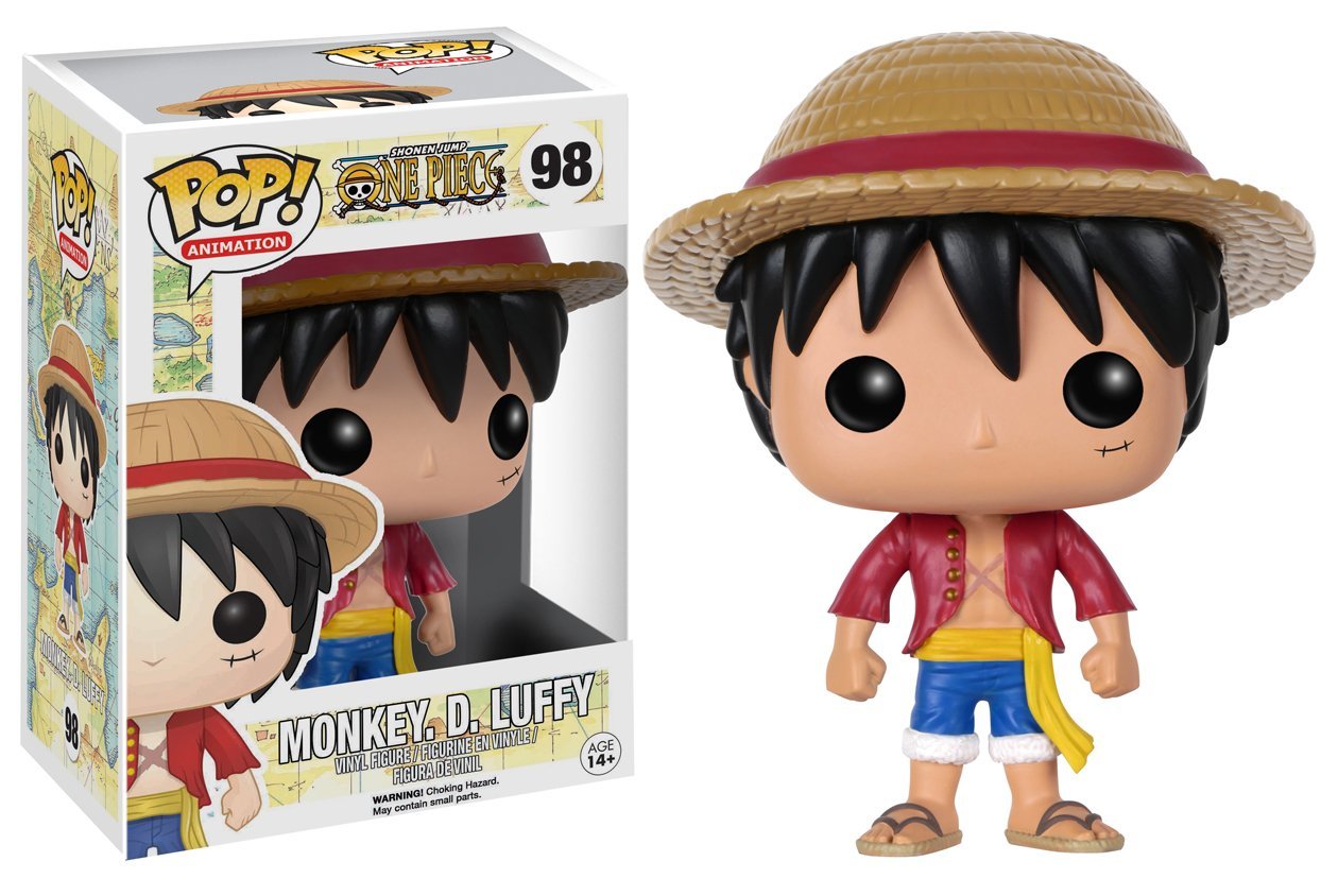 POP! ANIMATION: ONE PIECE - MONKEY. D. LUFFY #98 VINYL FIGURE | FUNKO POP COLLECTIBLES POP! ANIMATION: ONE PIECE - MONKEY. D. LUFFY #98 VINYL FIGURE | FUNKO POP COLLECTIBLES