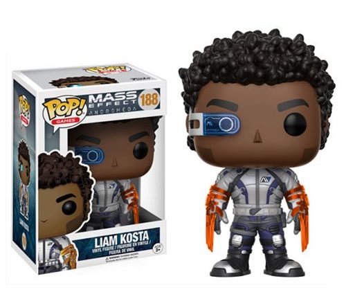 POP! GAMES: MASS EFFECT ANDROMEDA LIAM KOSTA No188 VINYL FIGURE POP! GAMES: MASS EFFECT ANDROMEDA LIAM KOSTA No188 VINYL FIGURE