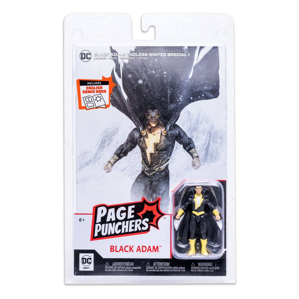 DC Page Punchers Action Figure Black Adam (Endless Winter) 8 cm DC Page Punchers Action Figure Black Adam (Endless Winter) 8 cm