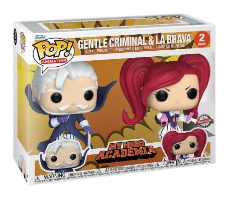 Funko Pop! 2-Pack Animation: My Hero Academia S9 - Gentle Criminal & La Brava (Special Edition) Vinyl Figures