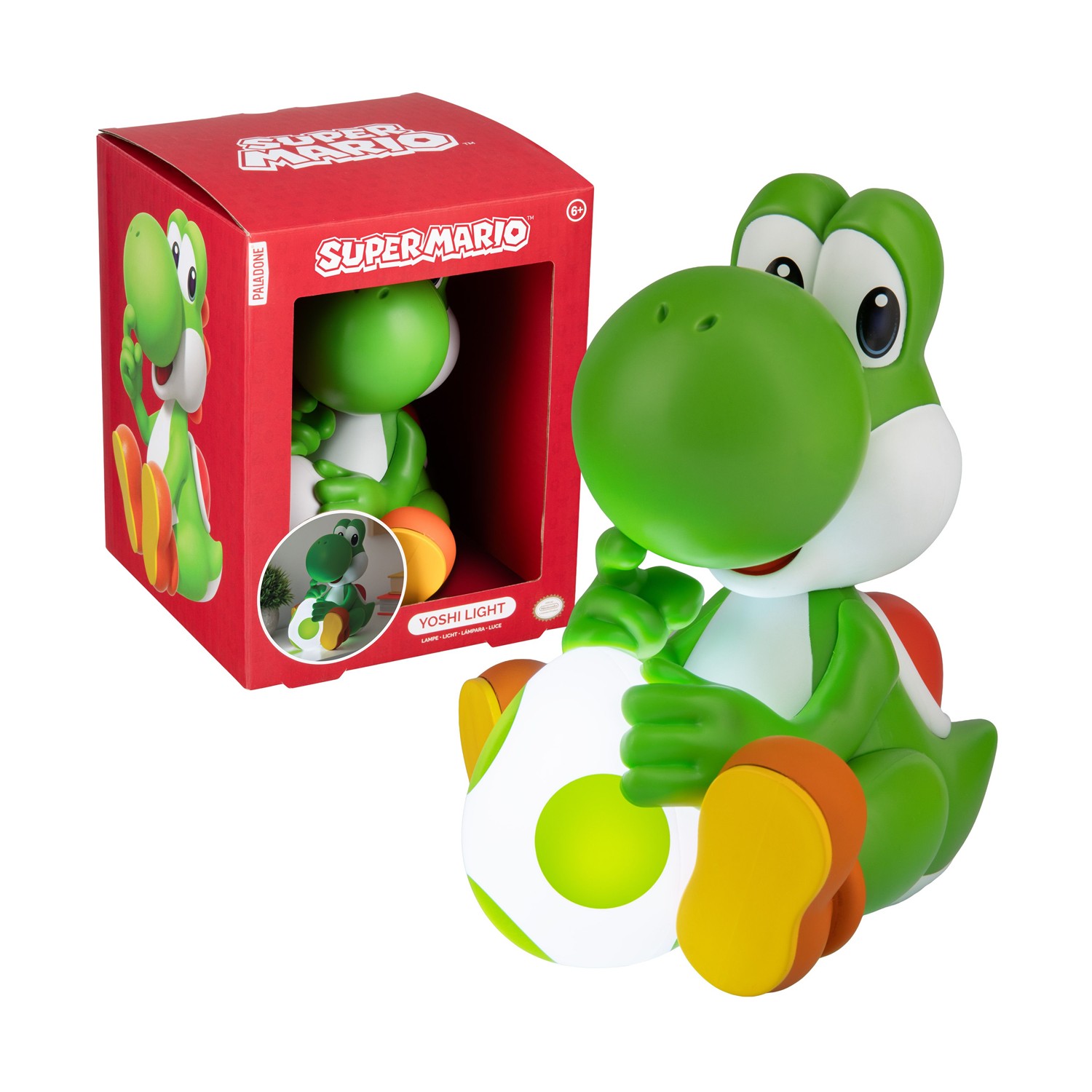 Paladone GloBuddies: Super Mario - Yoshi Light (PP15823NN) | Gaming Mood Lighting