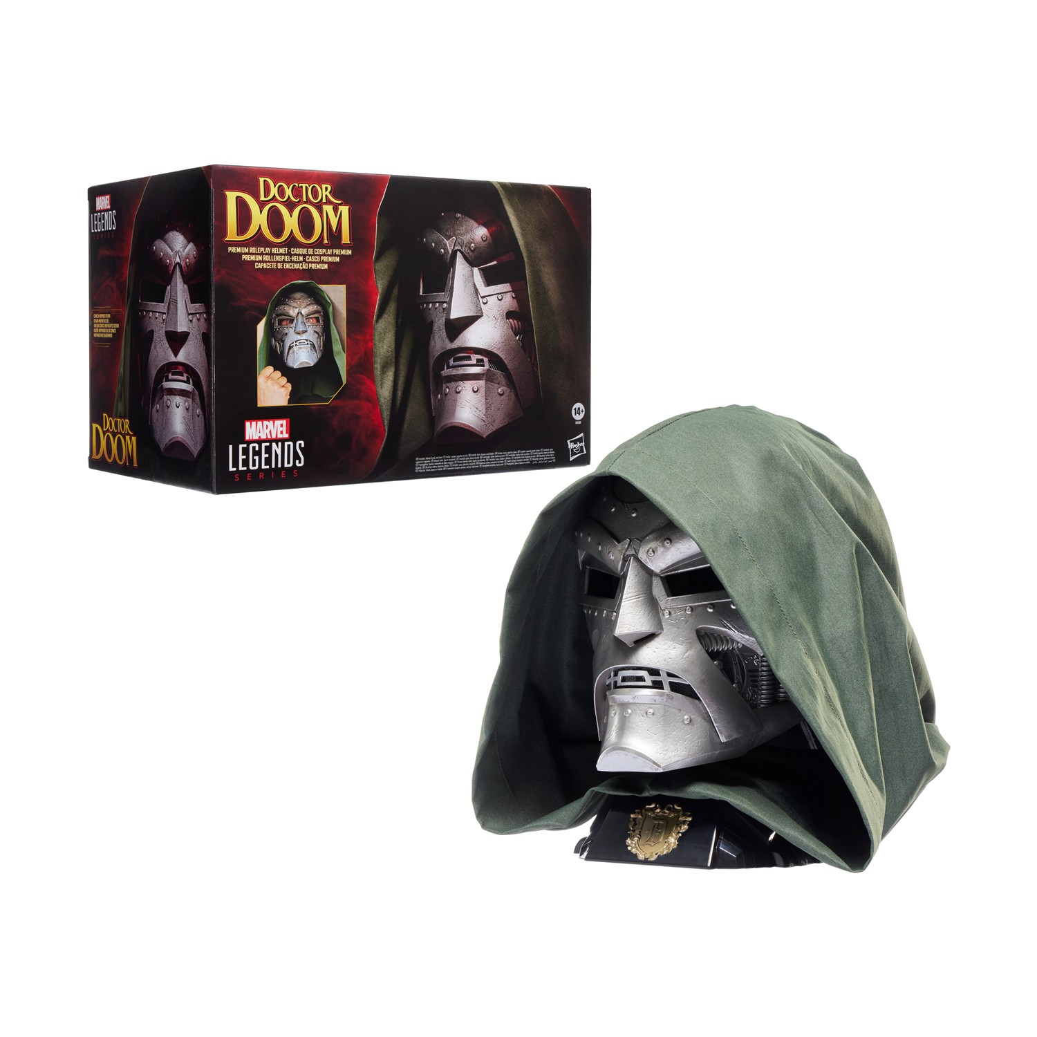 Hasbro Marvel Legends Doctor Doom Premium Helmet - Συλλεκτικό Κράνος 1:1 Hasbro Marvel Legends Doctor Doom Premium Helmet - Συλλεκτικό Κράνος 1:1